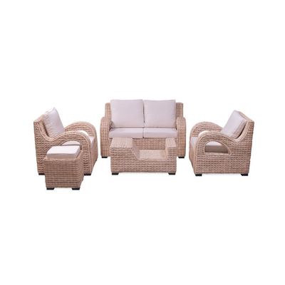 Modern Rattan Sofa Set 3 seats