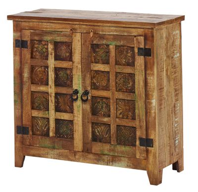 Marchmont Solid Wood Accent Cabinet