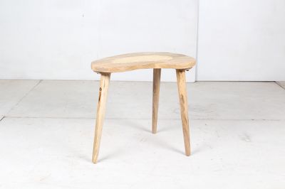 Mango Wood with Cane Side Table