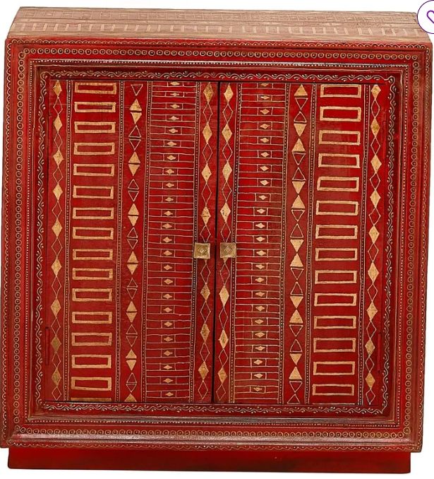 Bax Solid Wood Accent Cabinet