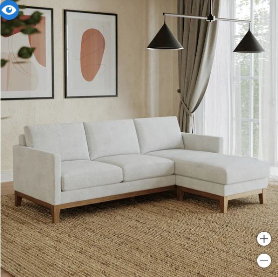 Murphy Sofa with Reversible Chaise
