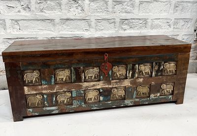 Upcycled Trunk Coffee Table