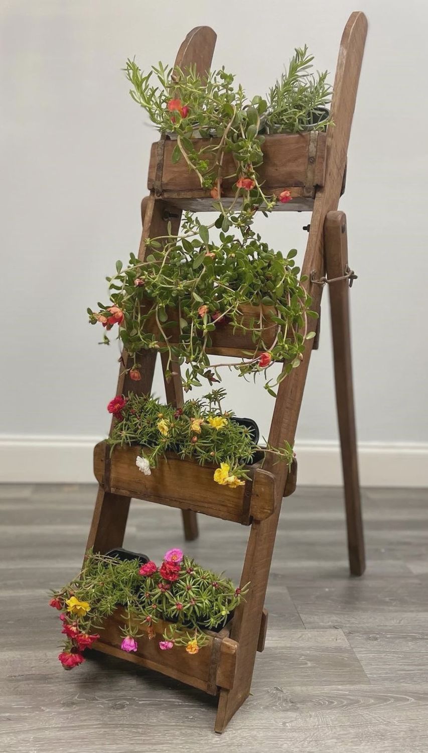 Display Stand Rustic Plant Stand