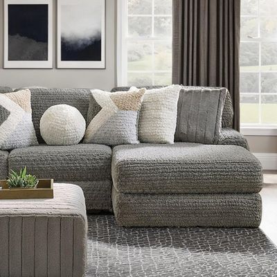 Doodle Iron 2pc Chaise