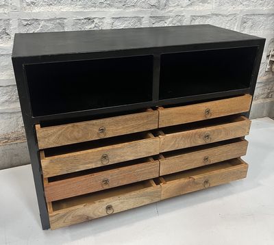 IRON AND WDN DRAWER CHEST 27