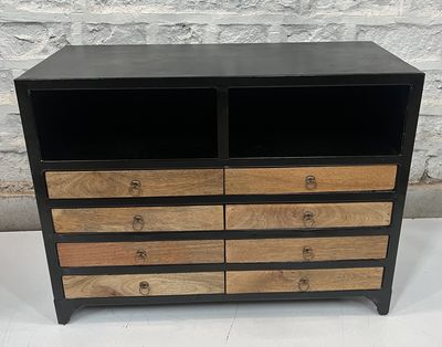IRON AND WDN DRAWER CHEST 27