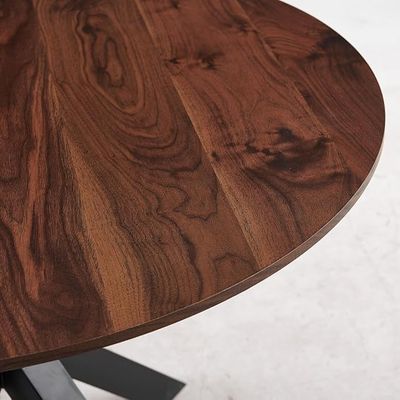 Dining Table Mid Century Modern Solid Wood 47"