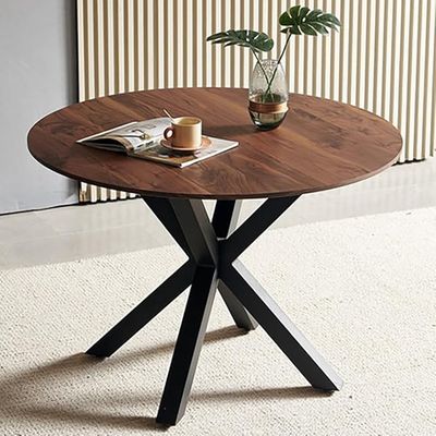 Dining Table Mid Century Modern Solid Wood 47&quot;