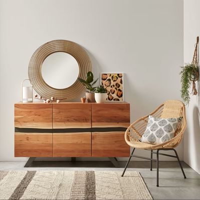 Eleni 3 Door Wooden Buffet