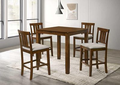 NicBex Dining Table Set for 4 Counter