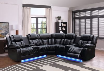 Anacristina 3-piece Reclining Sectional