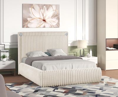 Fluffy King Bed