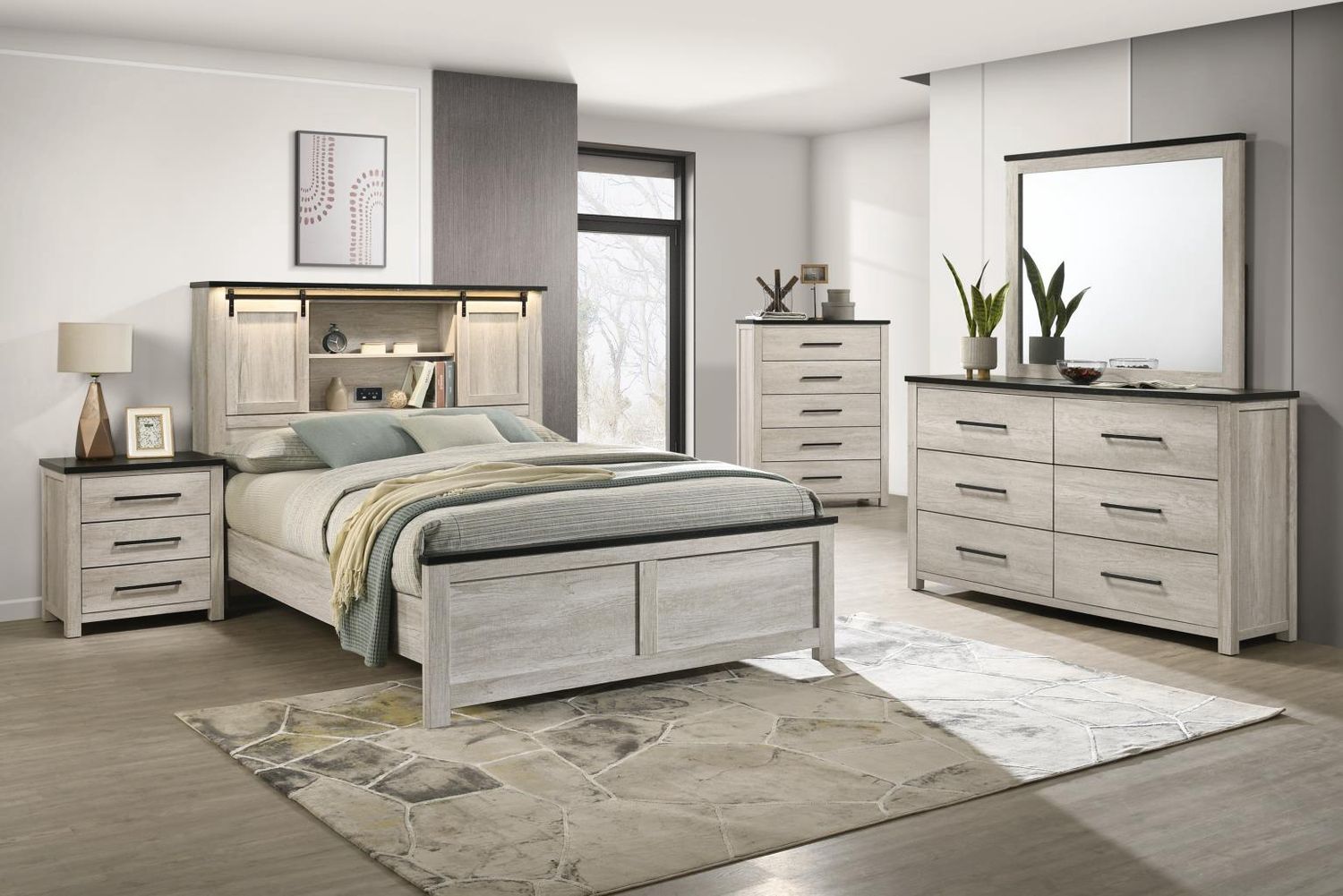 Bed with Storage