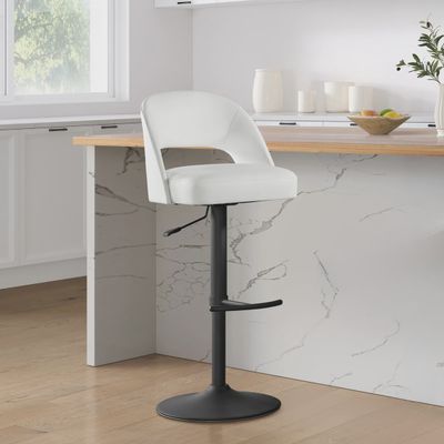 Brightport Gas-lift Adjustable Stool