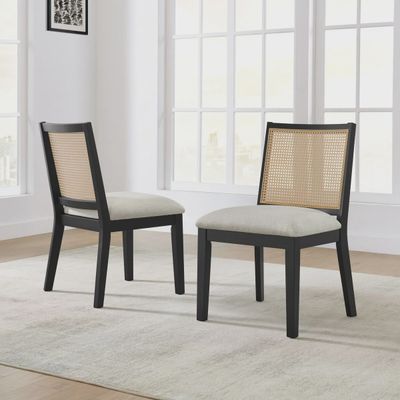 Harrison Dining Chair Color: Tan
