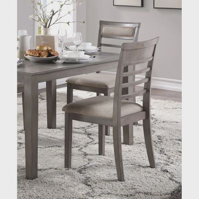 7Pc Dining Set Table And 4 Side Chairs Set
