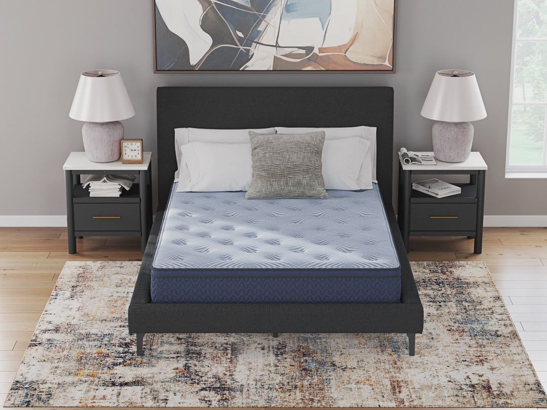 Ashley Sleep Essentials 12 inch Medium Hybrid 2.0 Mattress, Size: Queen