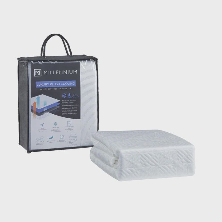 Ashley Advanced Protector White Mattress Protector, Size: Twin