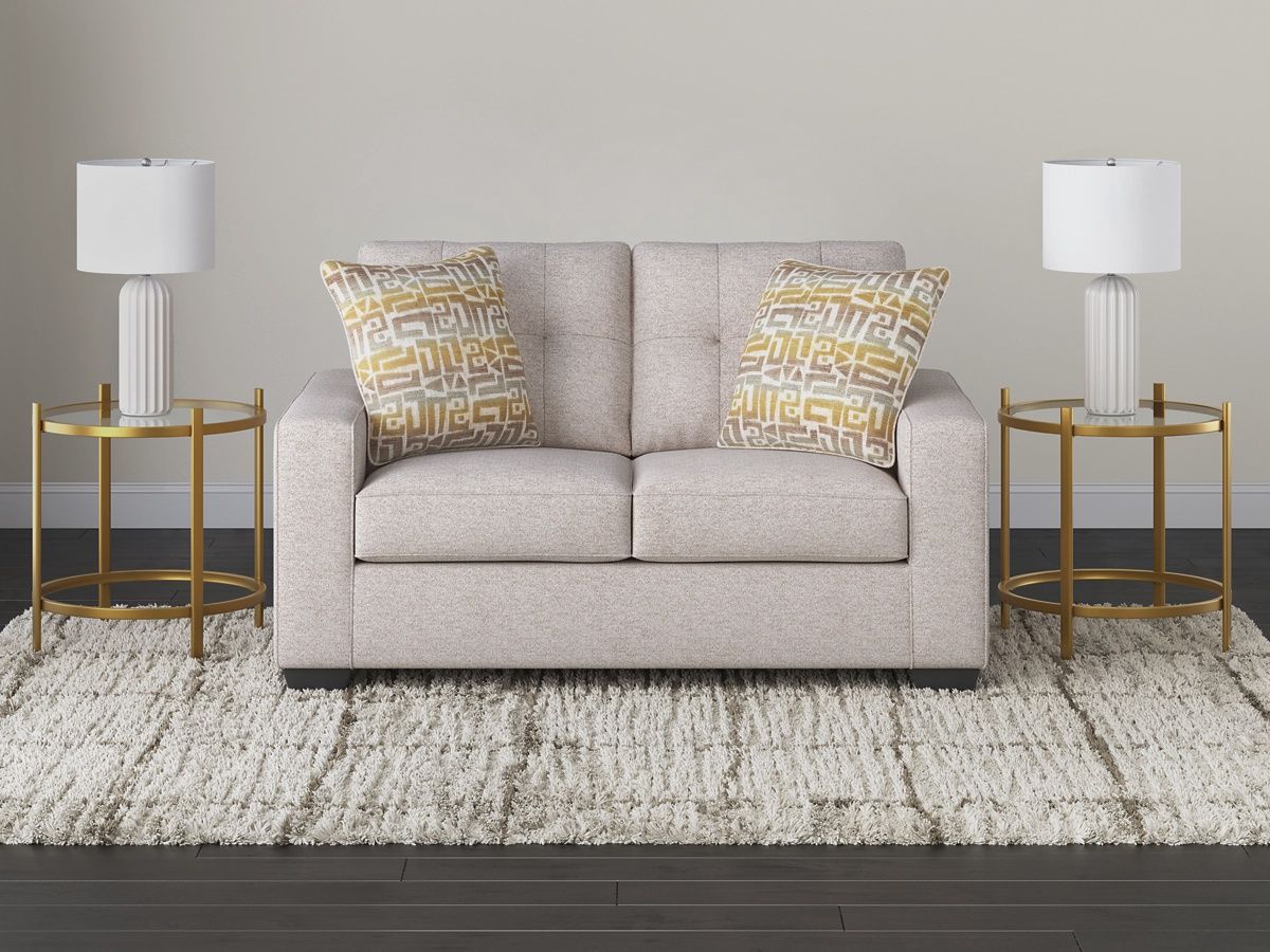 Larimer Storrow  Loveseat, Colour: Stone