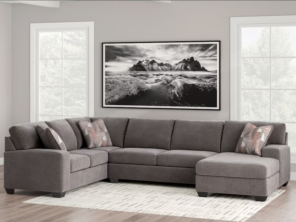 Ashley Living Room Newellen 3-Piece Sleeper Sectional with Chaise