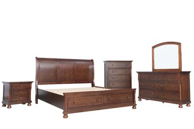 Bed With Underbed Space Brown