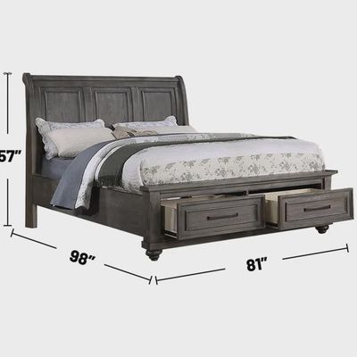 Bedroom With Underbed Space