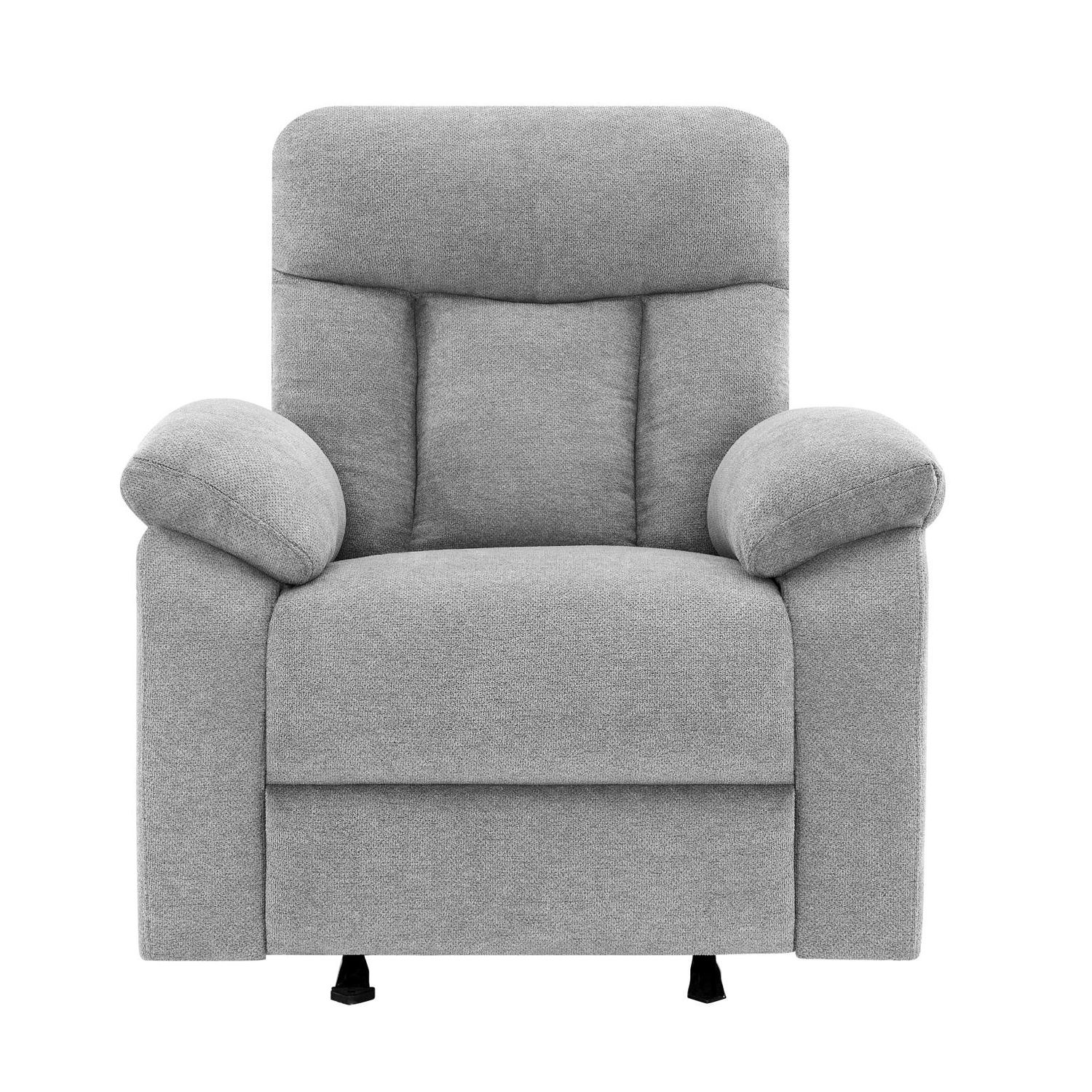 Austell Gray Manual Glider Recliner