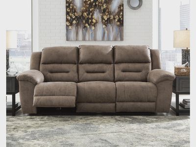 Ashley Stoneland Manual Reclining Sofa