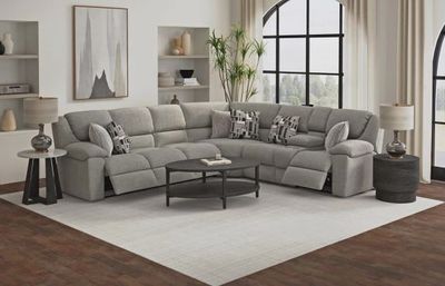 3 PC Power Sectional Heat &amp; Massage