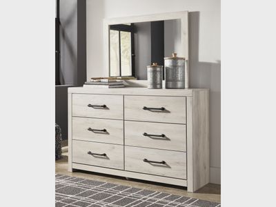 Cambeck 6 Drawer Dresser and Mirror