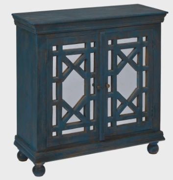 Guru Turquoise 2-Door Cabinet
