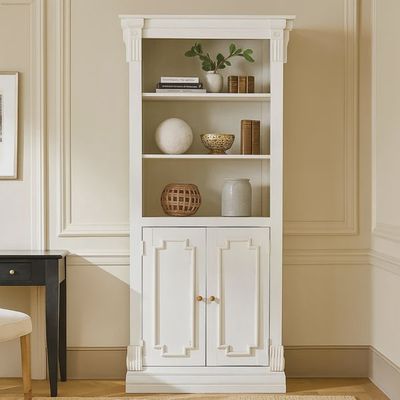 Vintage Belli Solid Wood Bookcase