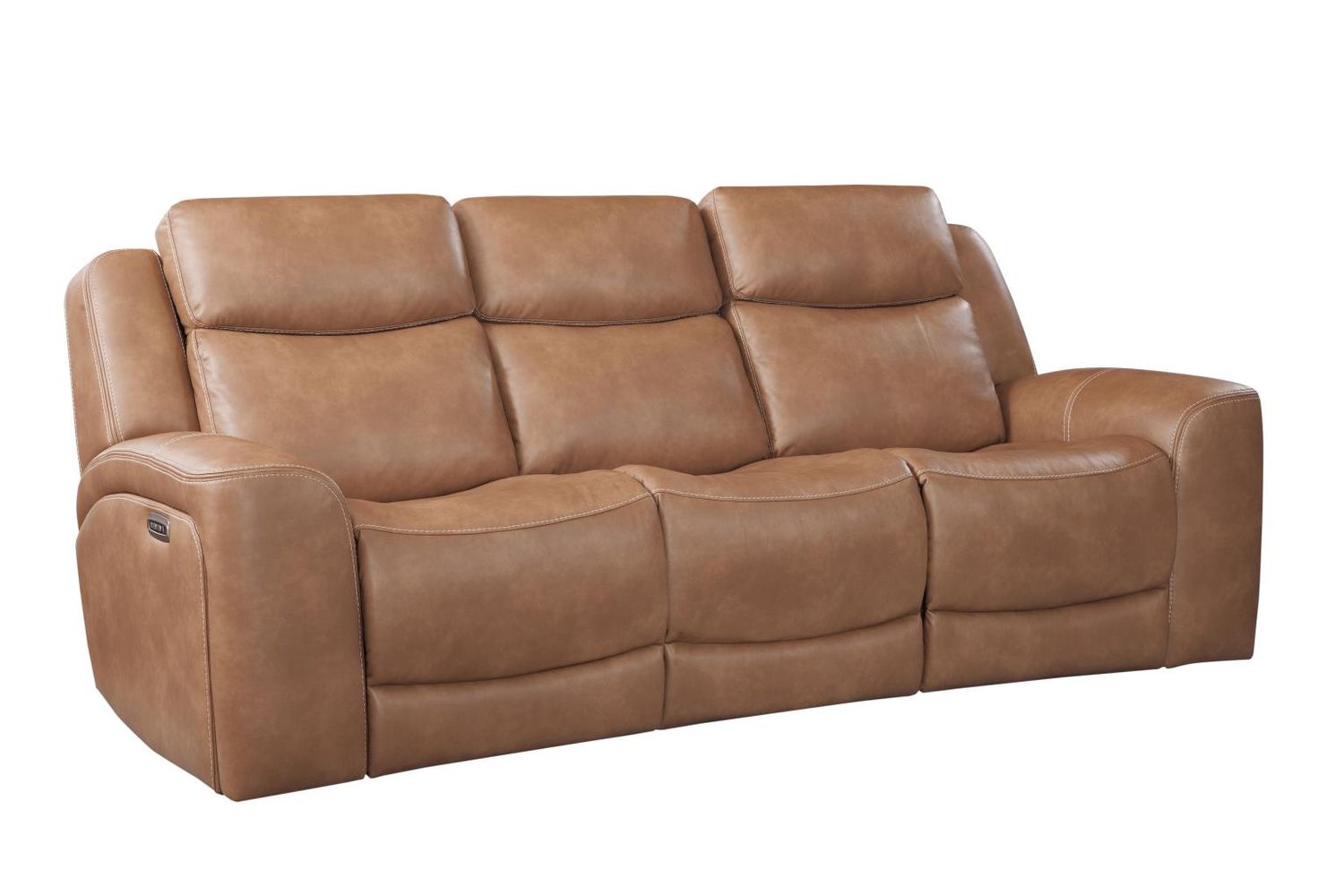 Corinthian  Carmel Manual Reclining Sofa with Dropdown Table