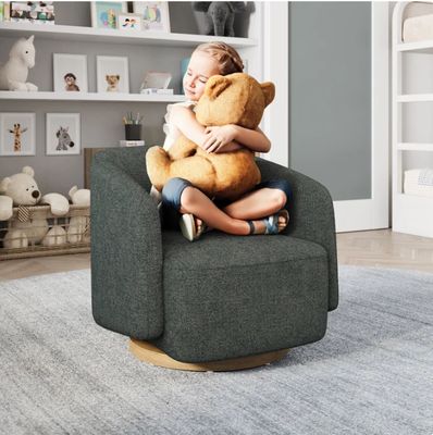 Henredon Mini Murphy Kids Swivel Accent Chair
