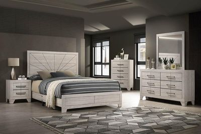 Dania Cream 6 Drawer Dresser