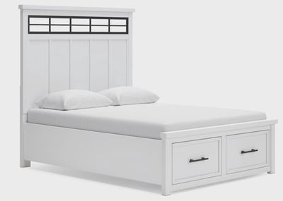 Ashbryn Panel Storage Bed