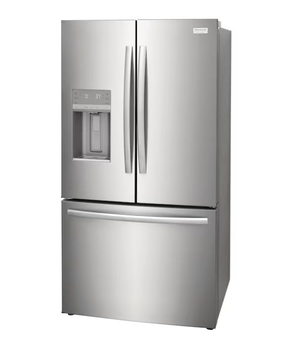 Standard-Depth 27.8-cu ft 3 -Door 36-in Wide French Door Refrigerator