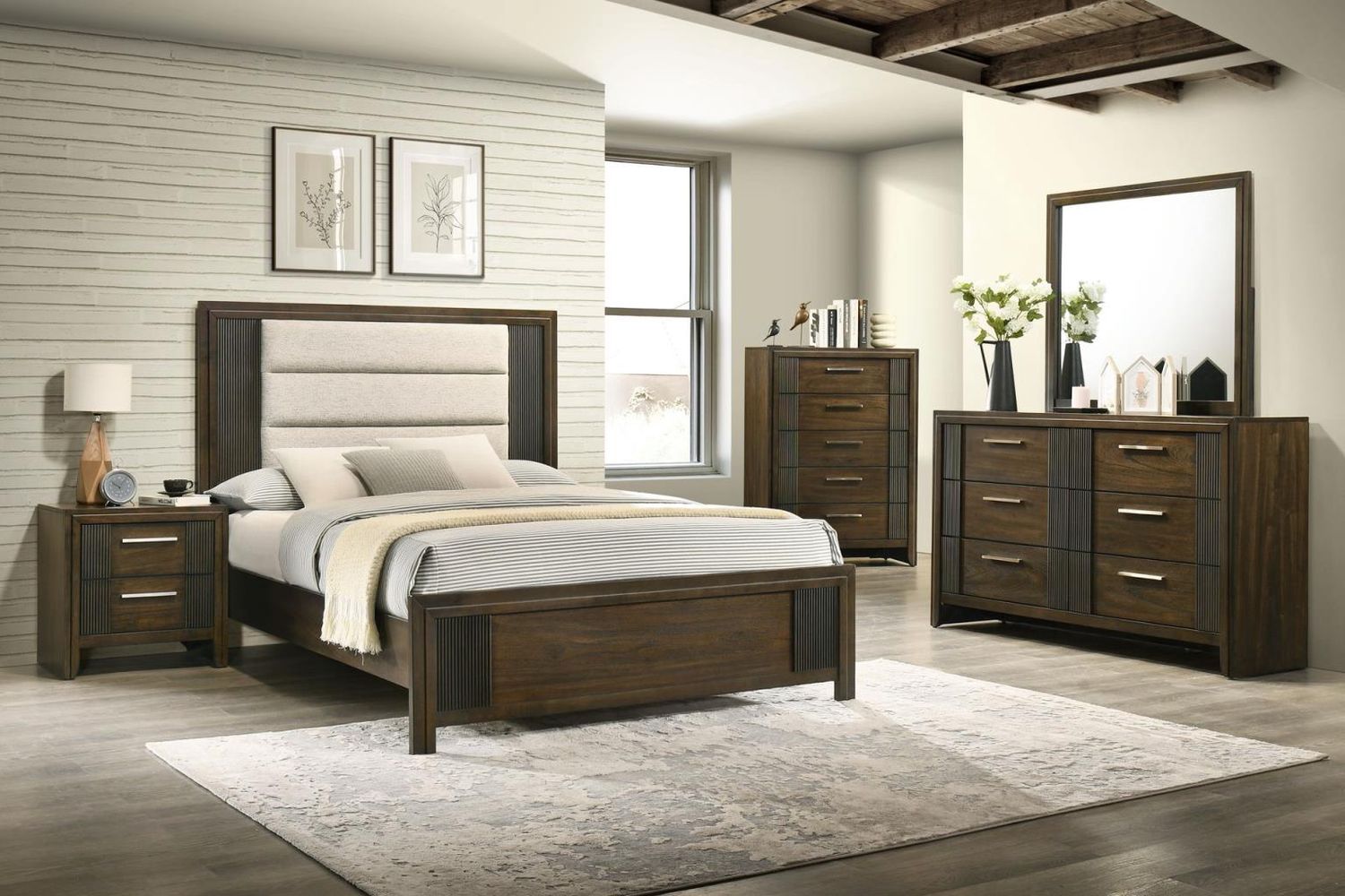 Branx Bed Set Brown