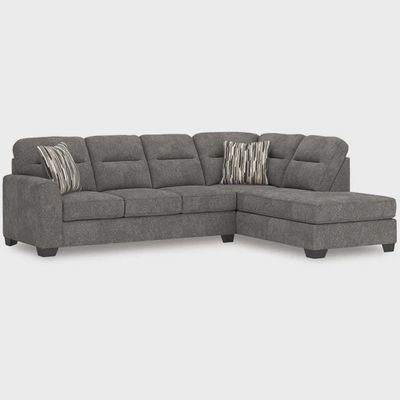 2-Piece Ashley Olten Sectional With Chaise