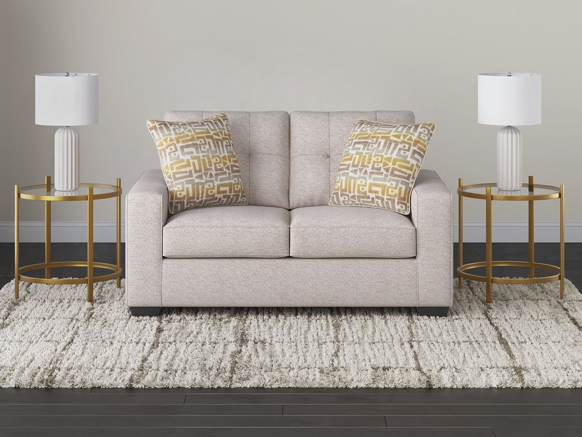 Larimer Storrow  Loveseat, Colour: Stone