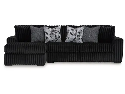 Midnight-Madness 2-Piece Sofa with Chaise
