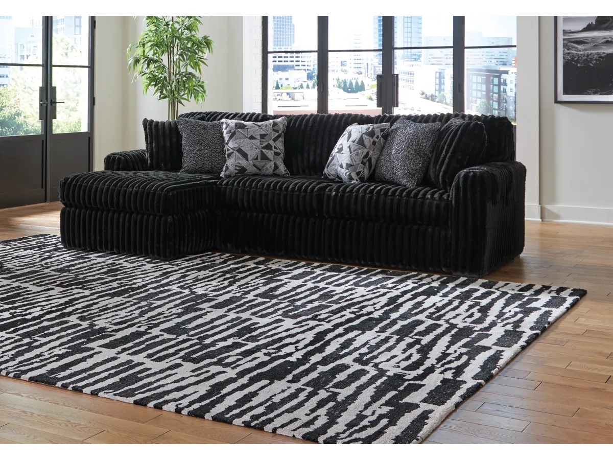 Midnight-Madness 2-Piece Sofa with Chaise, Orientation: Left Arm Facing
