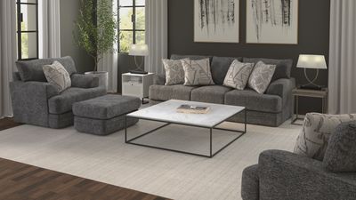 Tyson Collection Loveseat with Accent Pillows