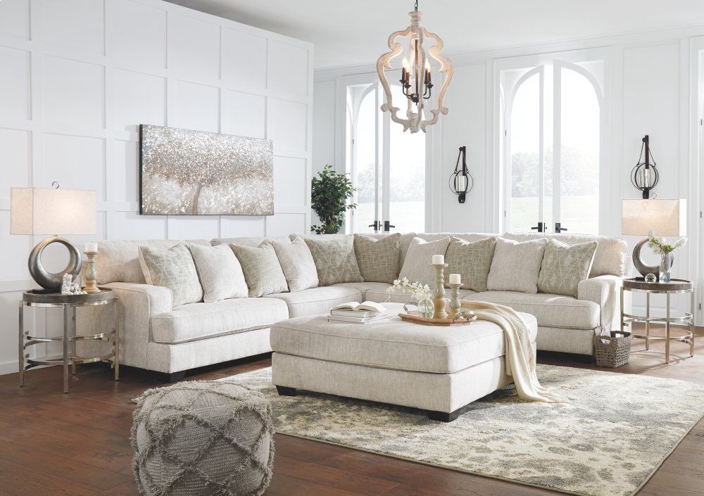 Rawcliffe 3-piece Sectional With Ottoman