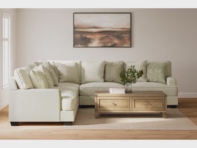 Rawcliffe 3-piece Sectional With Ottoman
