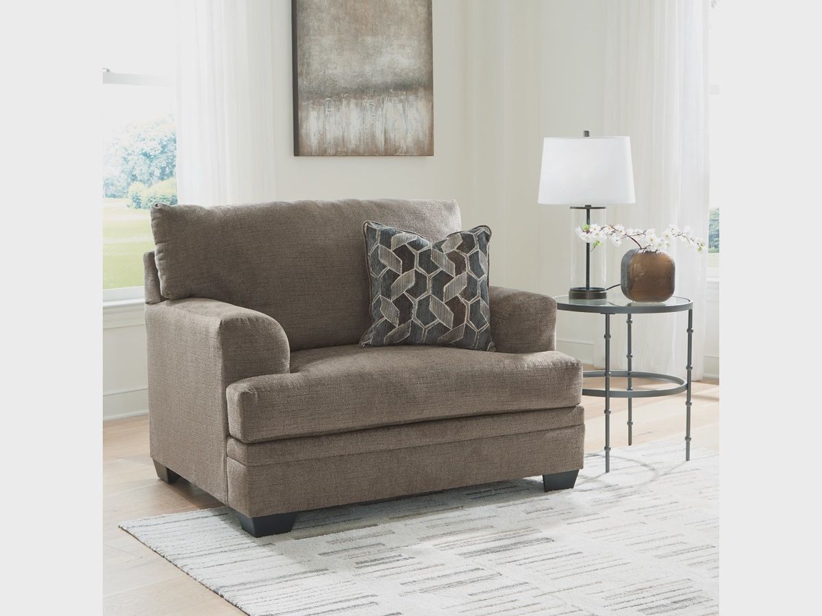 Stonemeade Oversized Chair, Colour: Nutmeg