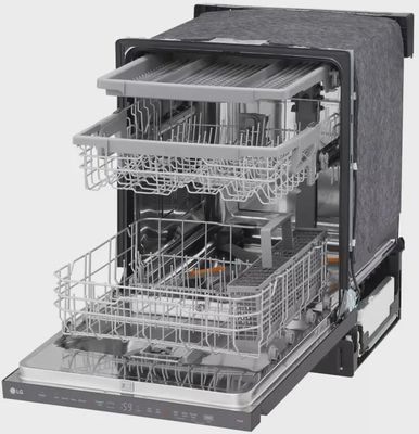 LG 24 in. Top Control Smart Wi-Fi Dishwasher, QuadWash Pro, Dynamic Heat