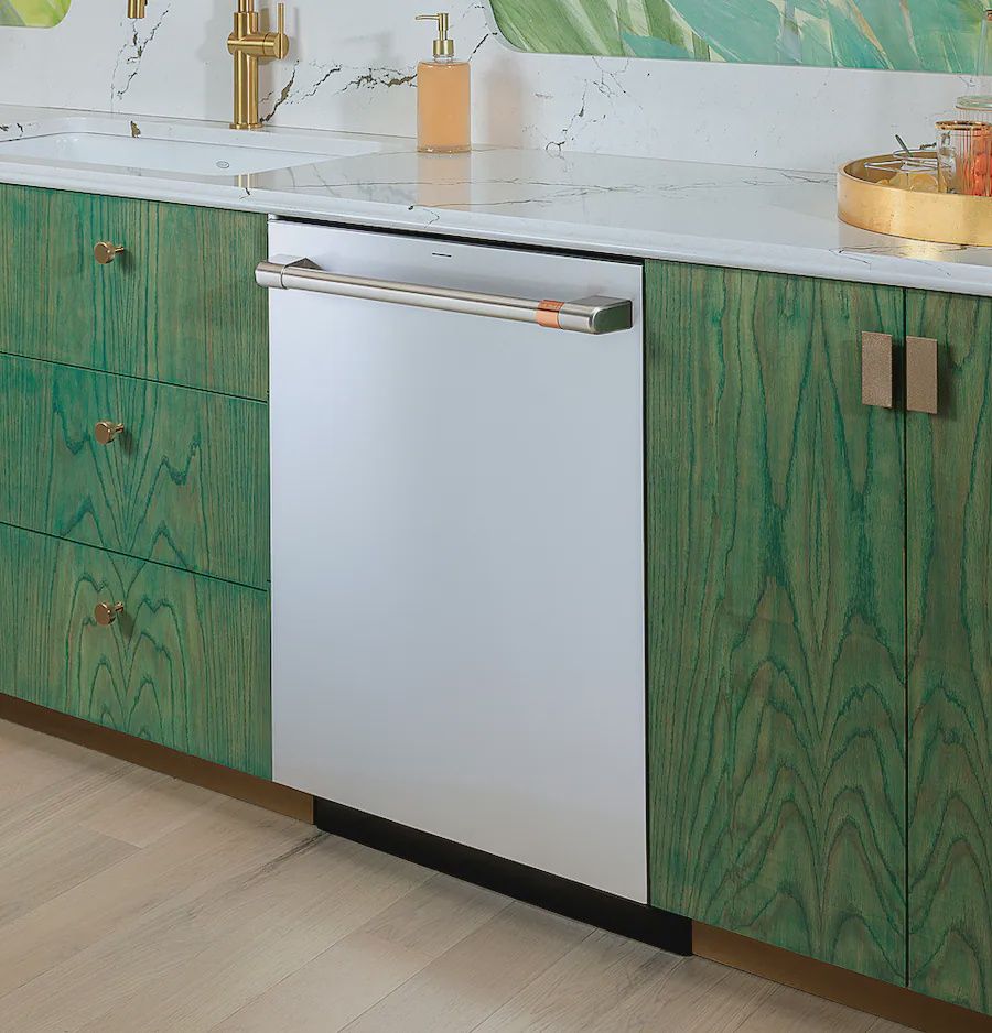 Cafe 24 in. Built-In Top Control Dishwasher in Stainless Steel with Stainless Tu