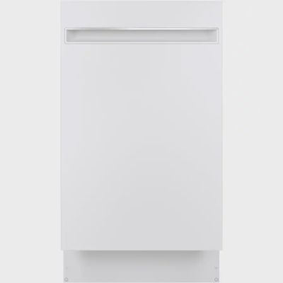 GE Profile 18 in. Top Control ADA Dishwasher in White with Stainless Steel Tub a