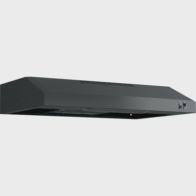 GE 30 in. Over the Range Convertible Range Hood in Black
